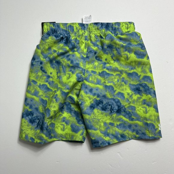 New! Under Armour Blue Green Swim Trunks - Picture 6 of 6